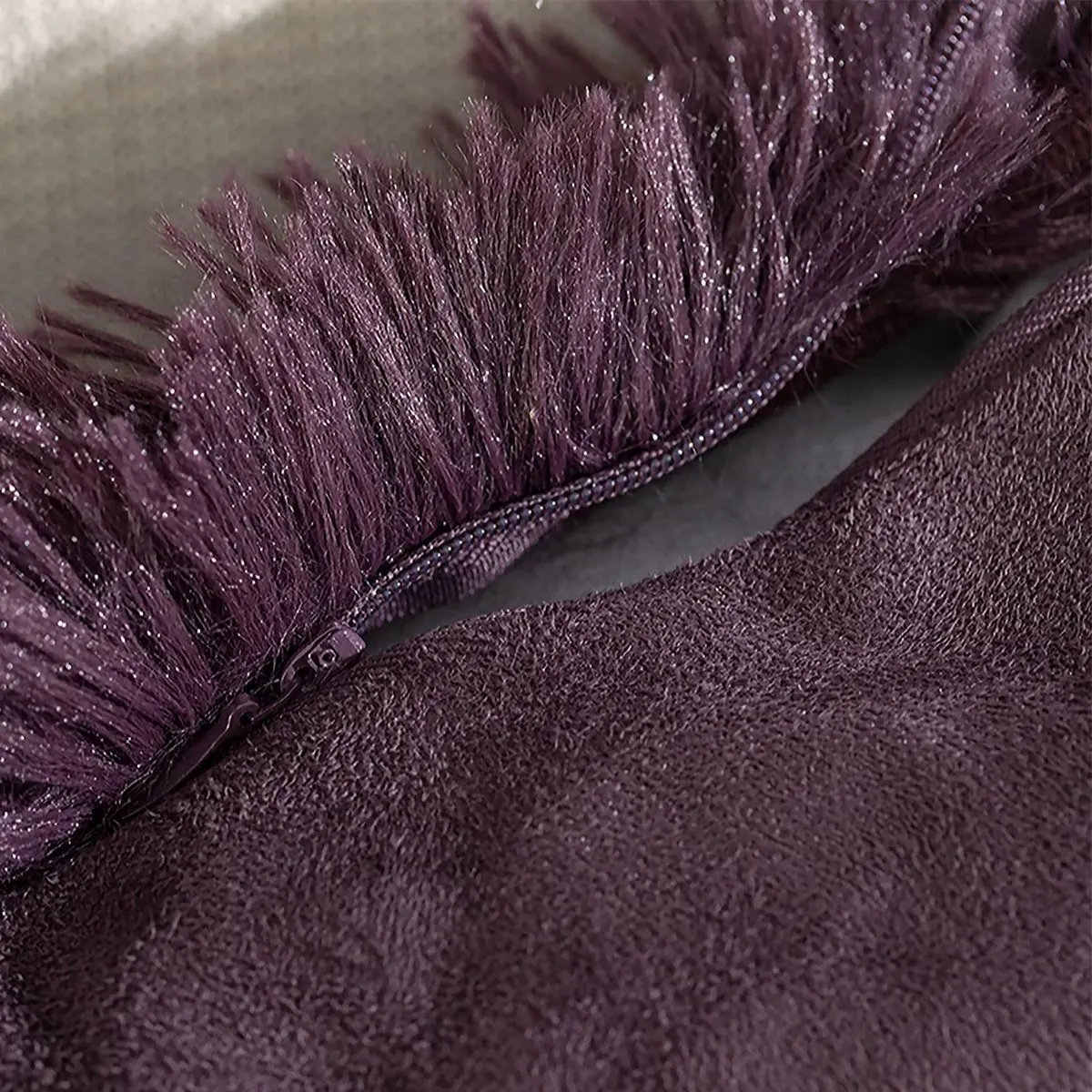 کاور کوسن انگلیش هوم مدل Fluffy Peluş F
