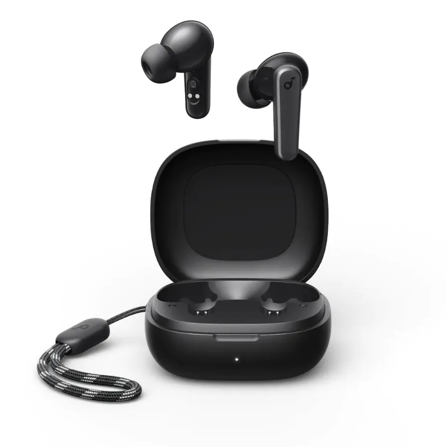 هدفون بلوتوثی انکر مدل SoundCore R50i A3949 بدون قابلیت نویز کنسلینگ، درگاه شارژ USB Type-C، دارای فناوری AI-Enhanced Calls برای کاهش نویز و بهبود مکالمات، مقاوم در برابر رطوبت و عرق