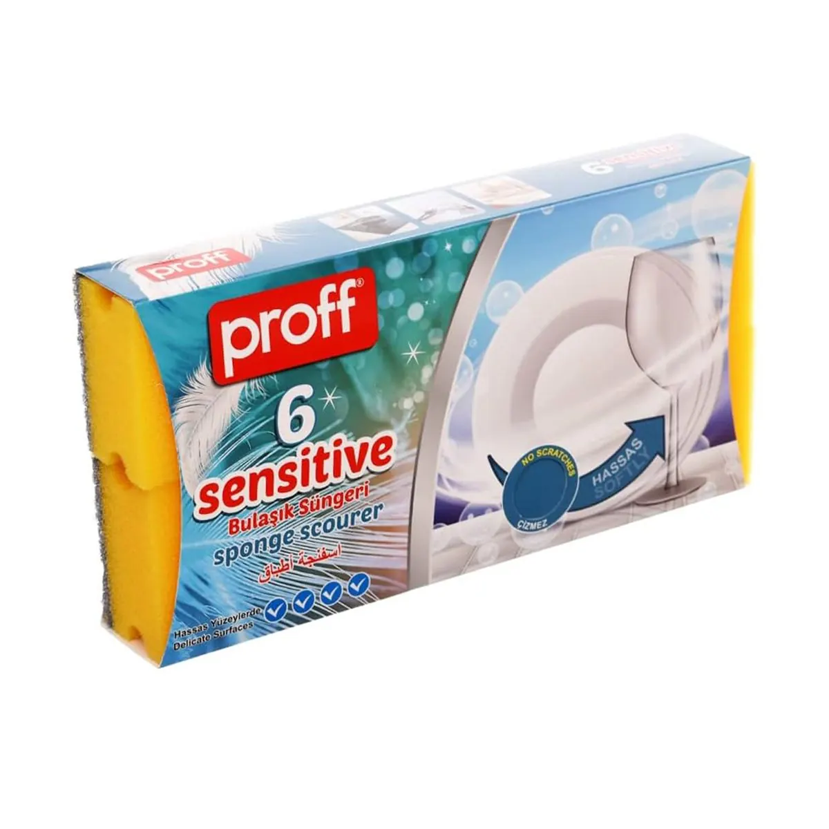 اسکاچ پروف مدل sensitive مجموعه 6 عددی
