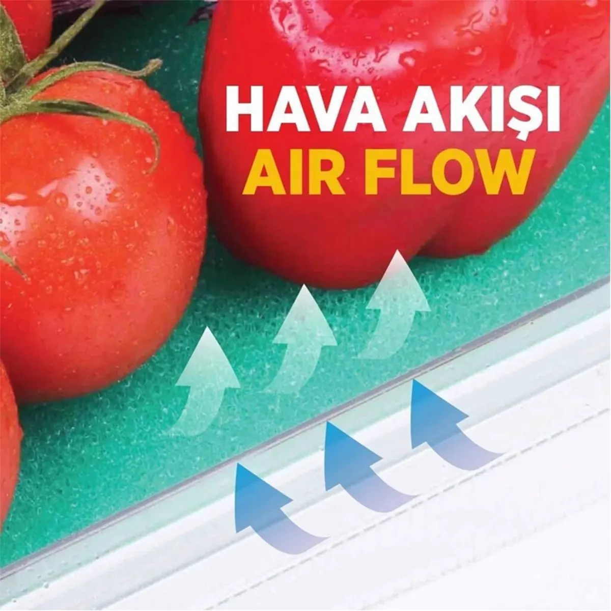 روکش طبقات یخچال دکوبلا مدل yesil مجموعه 2 عددی