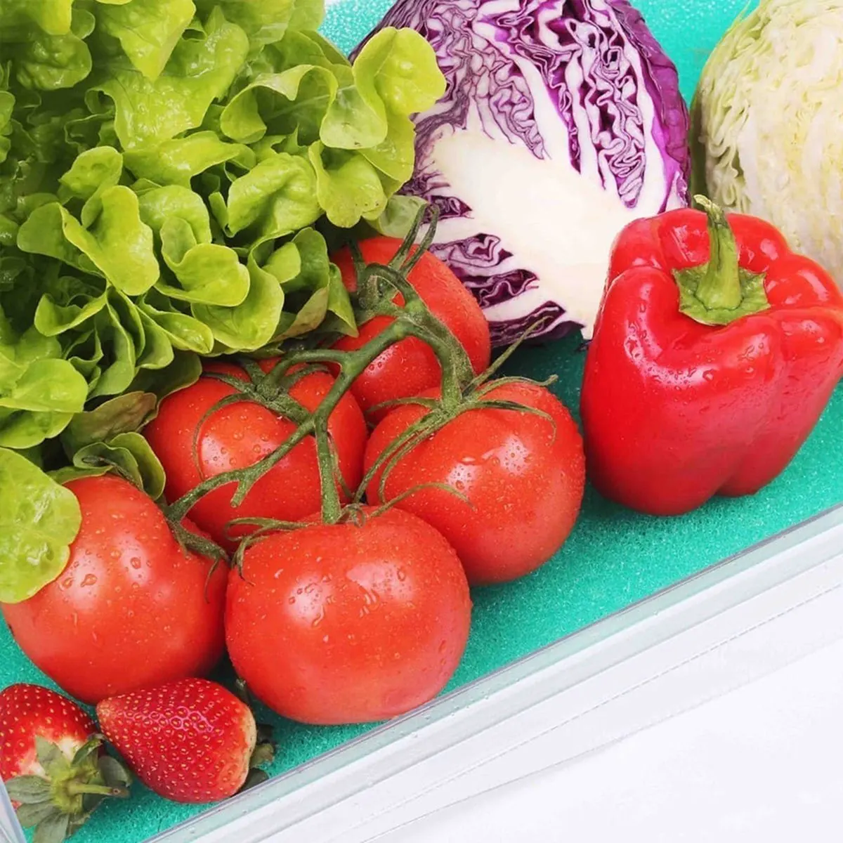 روکش طبقات یخچال دکوبلا مدل yesil مجموعه 4 عددی