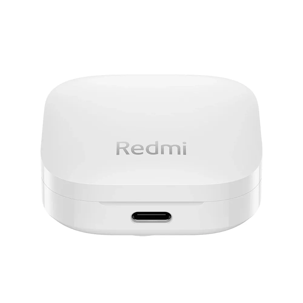 هدفون بلوتوثی شیائومی مدل Redmi Buds 6 Active با نویز کنسلینگ میکروفون (ENC)، درگاه شارژ USB Type-C، دارای دو میکروفون با قابلیت حذف نویز، پشتیبانی از فرمان لمسی، مقاوم در برابر رطوبت و عرق (IPX4)