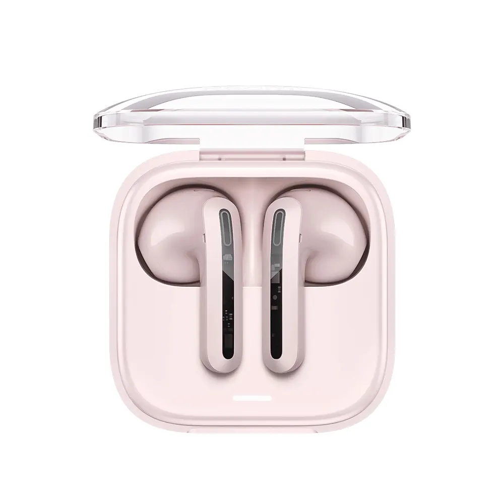 هدفون بلوتوثی شیائومی مدل Redmi Buds 6 Active با نویز کنسلینگ میکروفون (ENC)، درگاه شارژ USB Type-C، دارای دو میکروفون با قابلیت حذف نویز، پشتیبانی از فرمان لمسی، مقاوم در برابر رطوبت و عرق (IPX4)