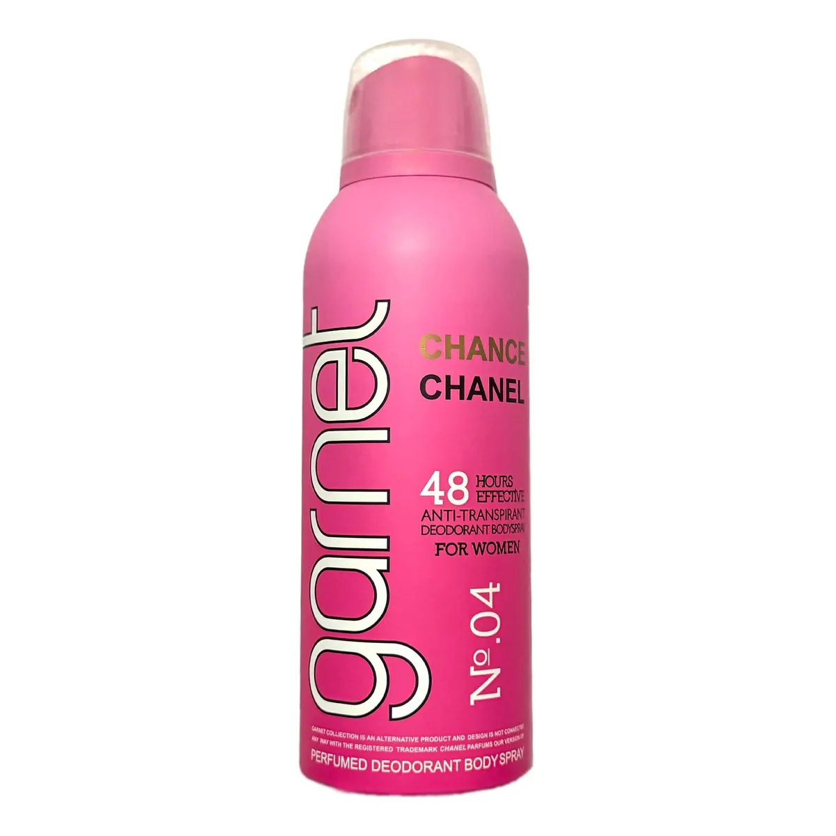 اسپری دئودورانت زنانه گارنت مدل Chanel Chance حجم 200 میلیلیتر
