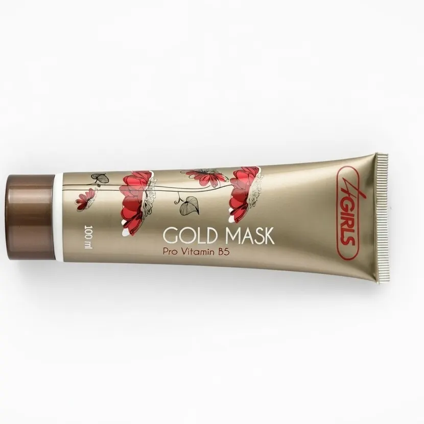 ماسک صورت 4گرلز مدل Gold مناسب برای پوست خشک حجم 100 میلیلیتر