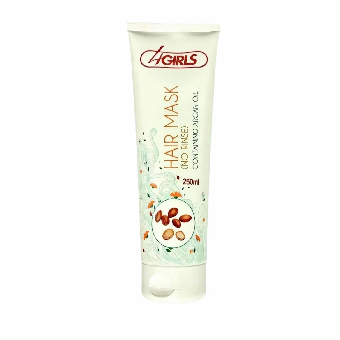 ماسک مو ترمیم کننده و صاف کننده 4گرلز مدل Containing مناسب برای موی انواع مو حجم 250 میلی لیتر