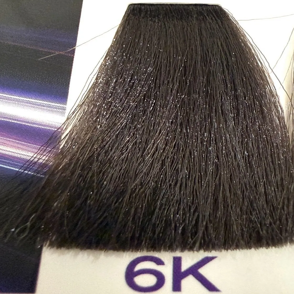 رنگ مو گلازت شماره 6K حجم 100 میلیلیتر رنگ خاکستری، طلایی