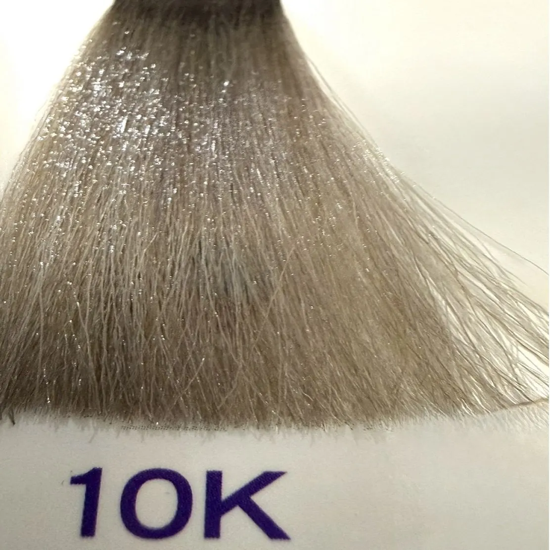 رنگ مو گلازت شماره 10K حجم 100 میلیلیتر رنگ بلوند خیلی روشن خاکستری-طلایی