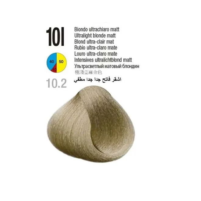 رنگ مو گلازت شماره 10I حجم 100 میلیلیتر رنگ بلوند خیلی روشن عسلی