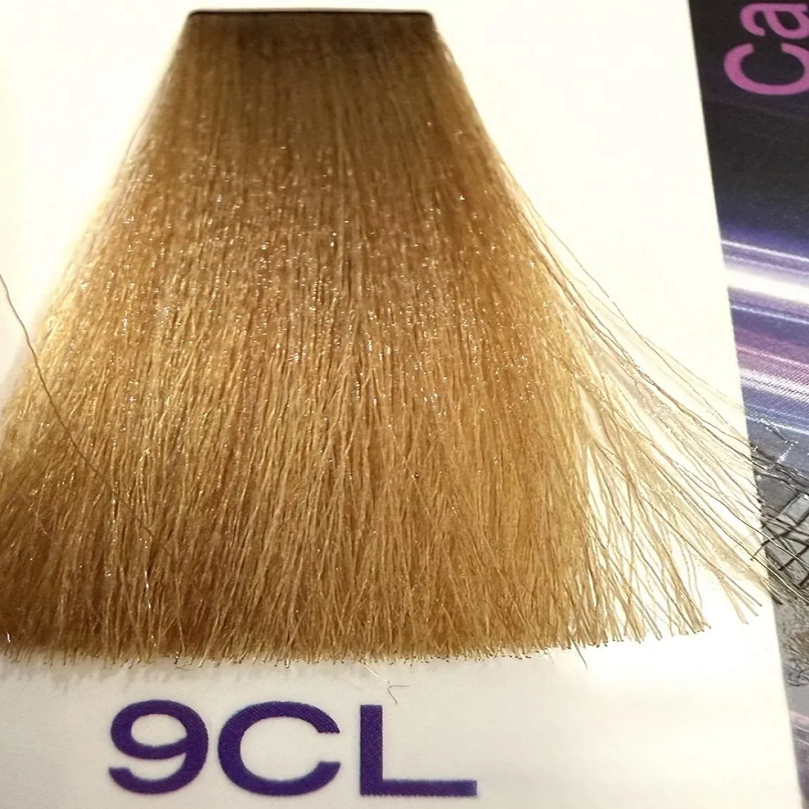رنگ مو گلازت شماره 9CL حجم 100 میلیلیتر رنگ بلوند خیلی روشن دودی، طلایی