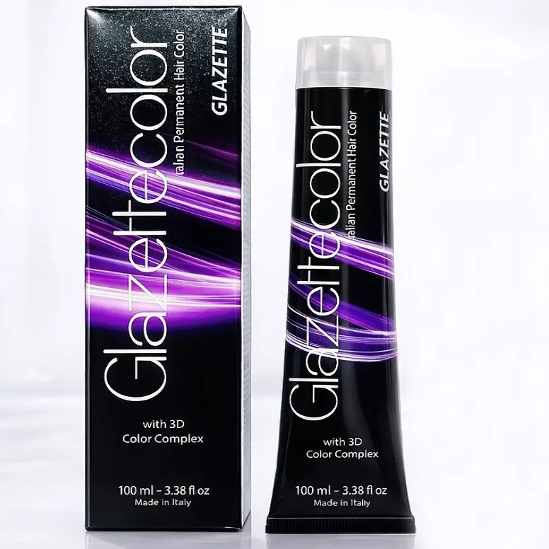 رنگ مو گلازت شماره 8C حجم 100 میلیلیتر رنگ بلوند دودی سرد