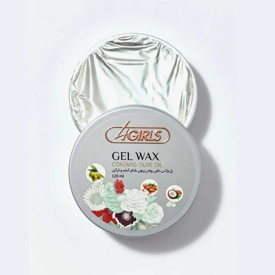 ژل مو 4گرلز مدل OLIVE OIL حجم 120 میلیلیتر