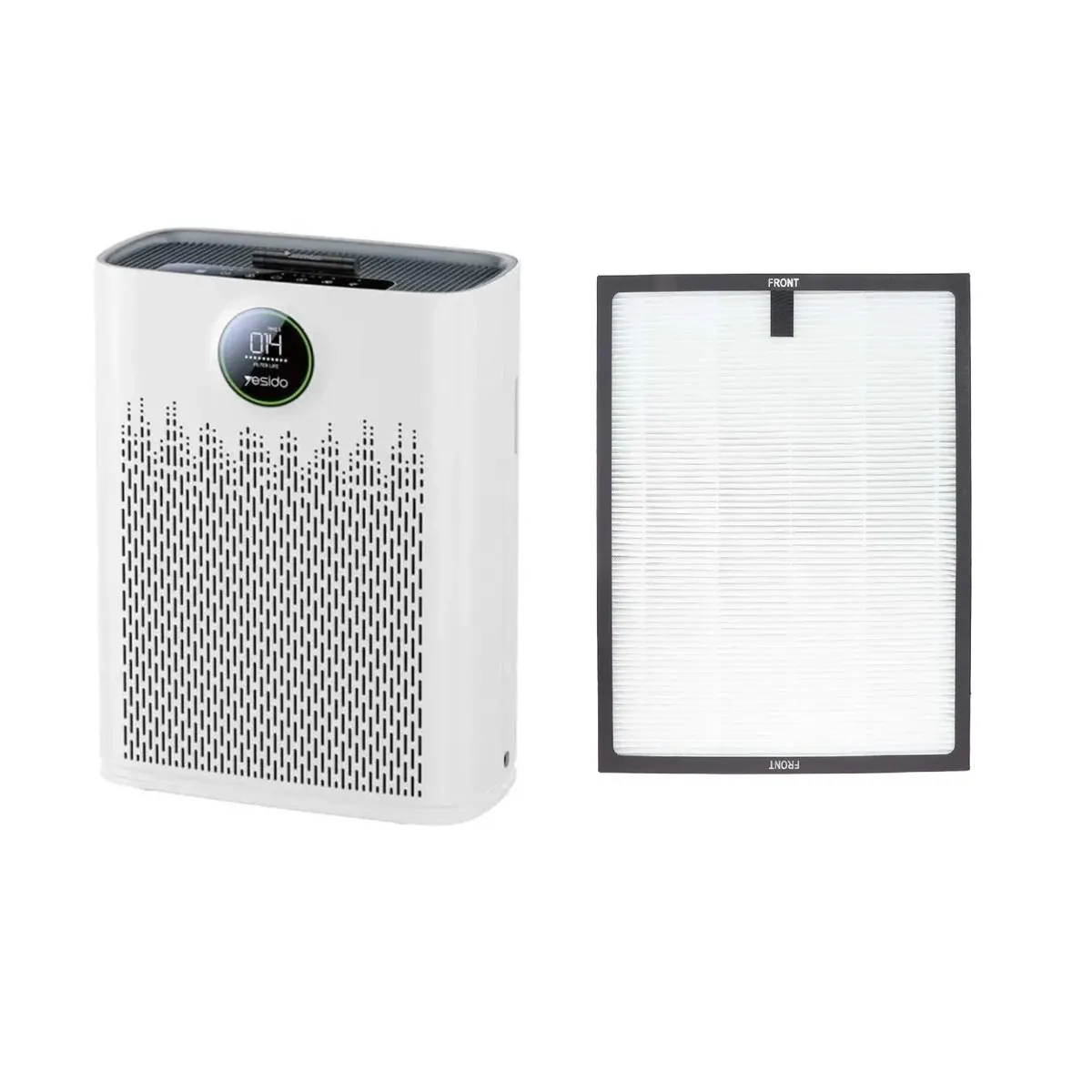 دستگاه تصفیهکننده هوا خانگی سه مرحلهای یسیدو مدل EC23 Air Purifire به همراه فیلتر