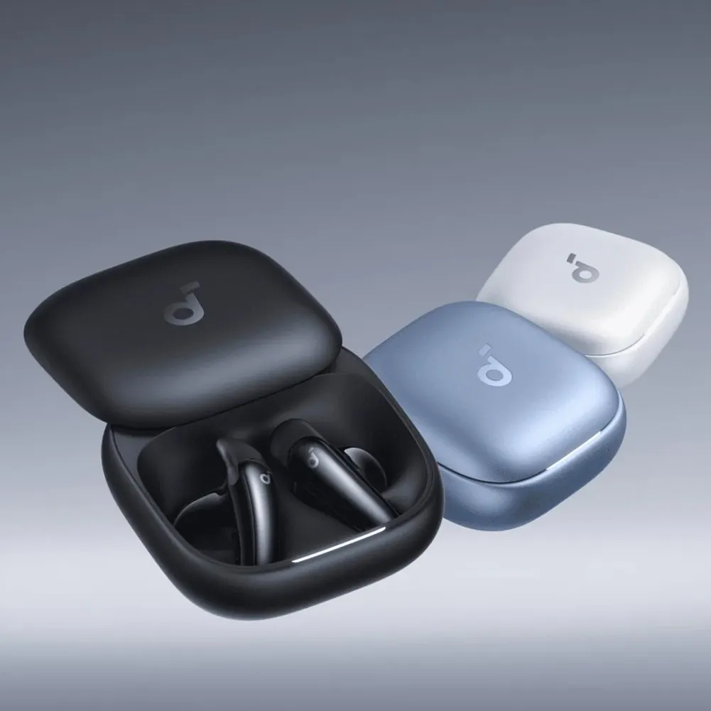 هدفون بلوتوثی توگوشی انکر مدل Soundcore Liberty Buds، مجهز به Adaptive ANC 3.0، پشتیبانی از Hi-Res Audio و کدک LDAC، عمر باتری 7 ساعت و محفظه شارژ 30 ساعته، 4 میکروفون هوش مصنوعی، بلوتوث 6.1 و مقاومت در برابر رطوبت و عرق