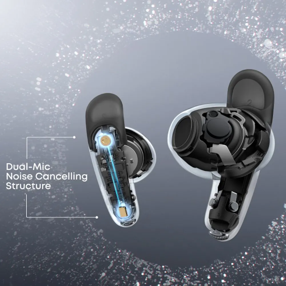 هدفون بلوتوثی توگوشی انکر مدل Soundcore Liberty Buds، مجهز به Adaptive ANC 3.0، پشتیبانی از Hi-Res Audio و کدک LDAC، عمر باتری 7 ساعت و محفظه شارژ 30 ساعته، 4 میکروفون هوش مصنوعی، بلوتوث 6.1 و مقاومت در برابر رطوبت و عرق
