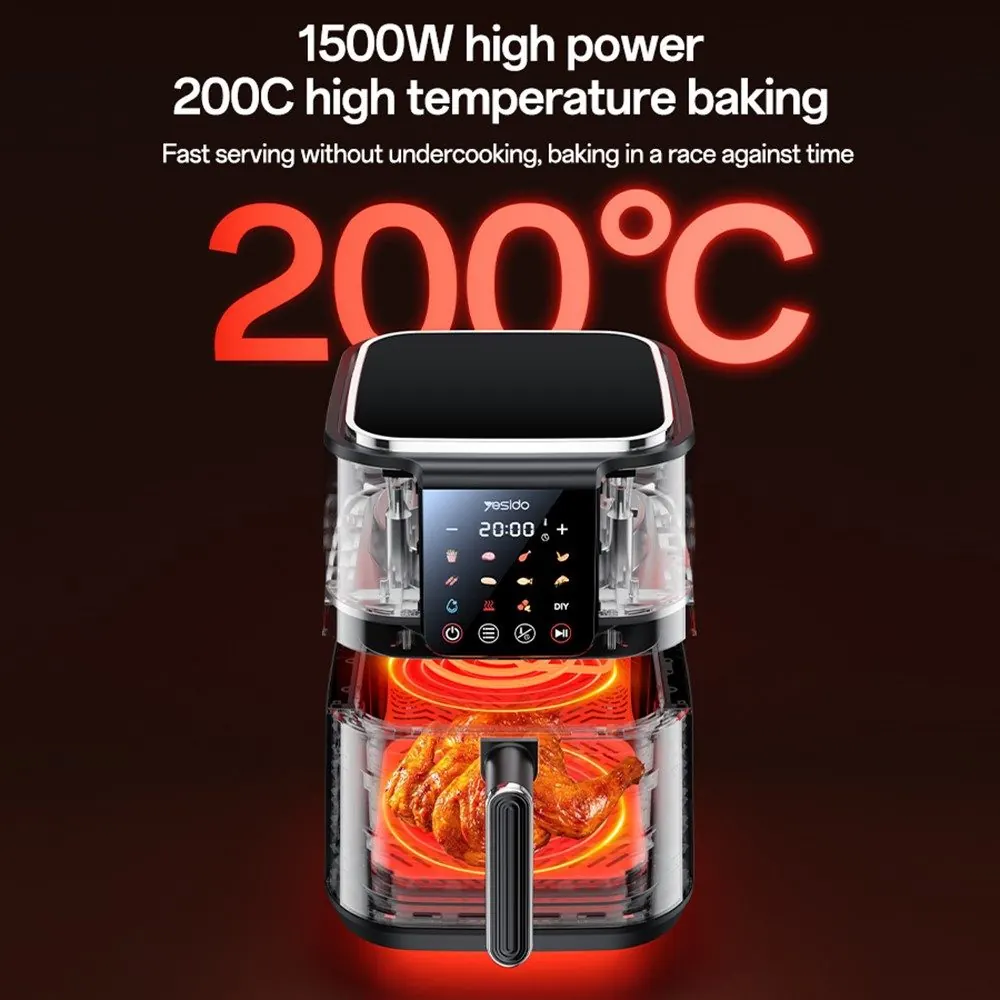 هواپز 6 لیتر یسیدو مدل Touch Air Fryer EC35
