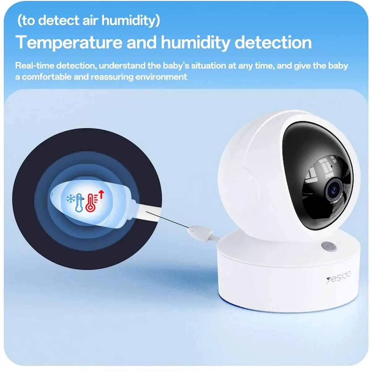 دوربین مداربسته یسیدو مدل KM28 BABY MONITOR