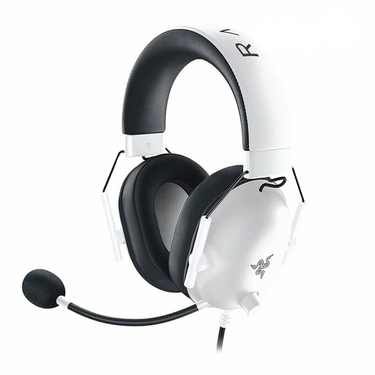 هدست گیمینگ بلوتوثی ریزر مدل BlackShark V2 X با نویز کنسلینگ بدنه، نویز کنسلینگ میکروفون (ENC)، اتصال از طریق جک 3.5 میلیمتری، دارای صدای فراگیر 7.1 کاناله، دارای تکنولوژی صدای 360 درجه