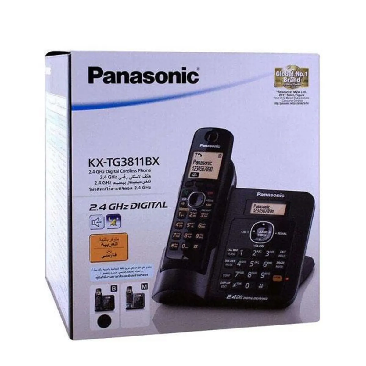تلفن بی سیم پاناسونیک مدل KX-TG3811BX