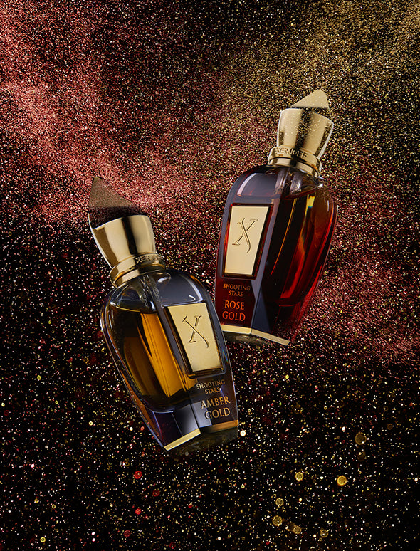 Amber Gold & Rose Gold